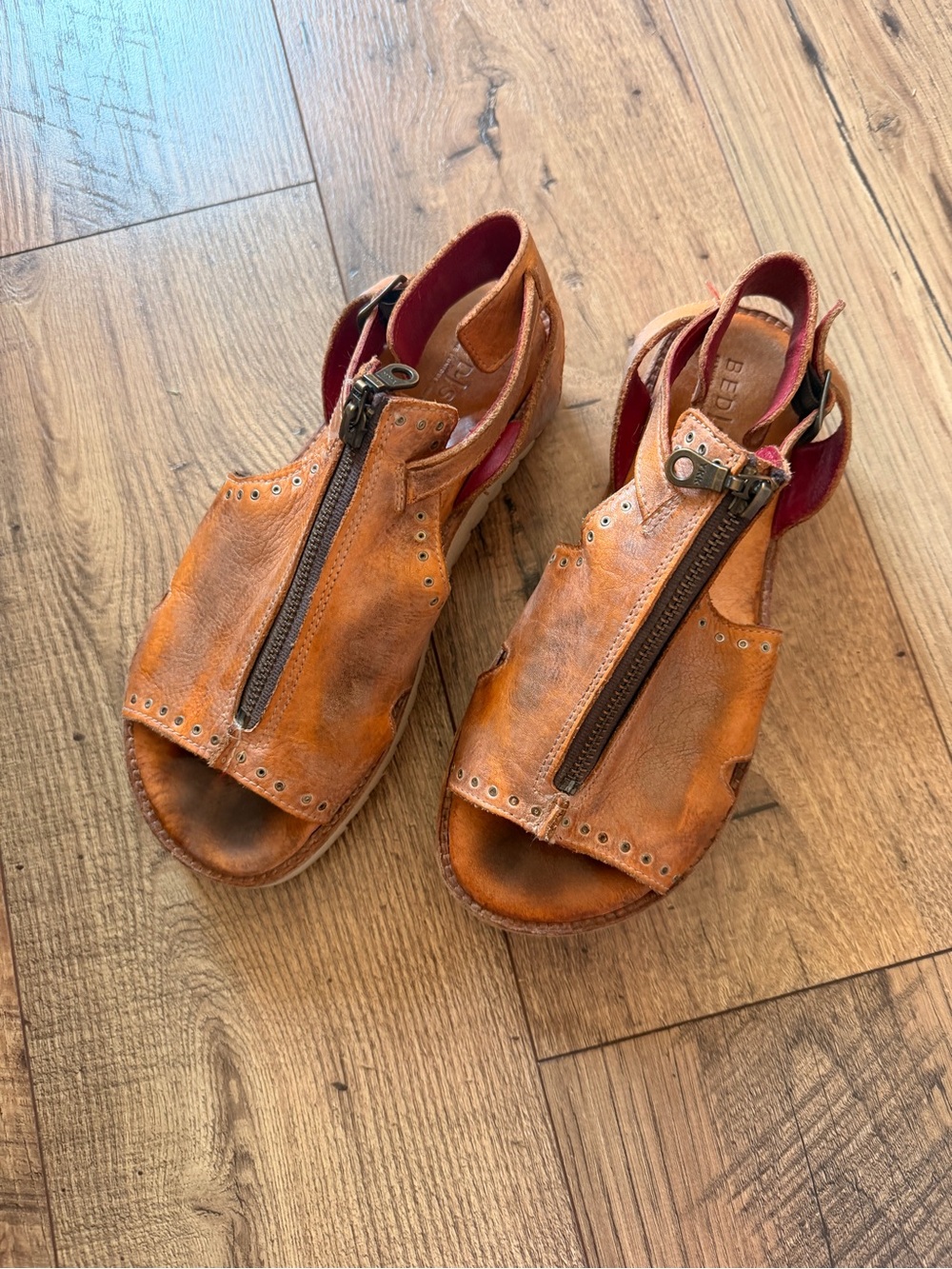 Bed Stu zip lining Sandals